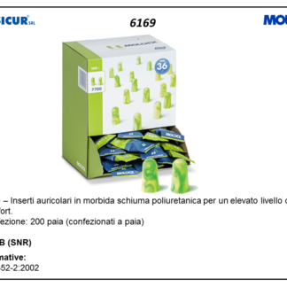 7700 inserti auricolari snr 36pura-fit conf.200 paia