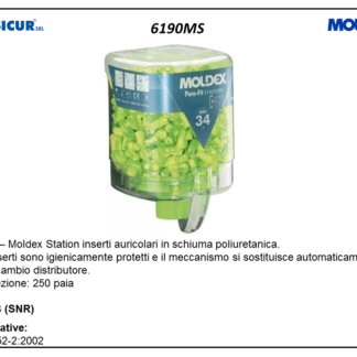 7725 moldex station pura fit dispenser da 250 pa