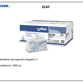 Salviettine asciugamani a v da 3000 pz