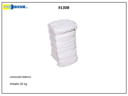 Lenzuolo bianco 20 kg