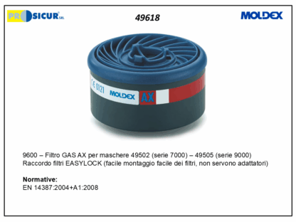 9600 filtro gas ax