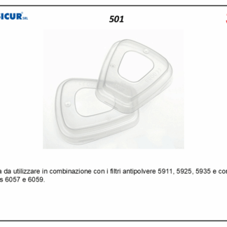 Ghiera per filtri 3m polvere/ antigas