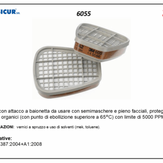 Filtro attacco a baionetta a2