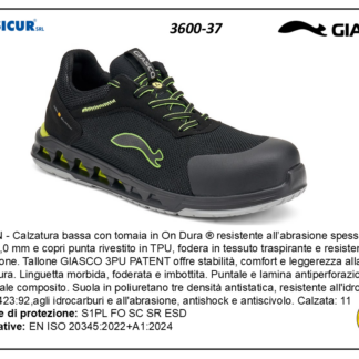 Moon calz.bassa tex tecnico punt/lam composito s1pl fo sc